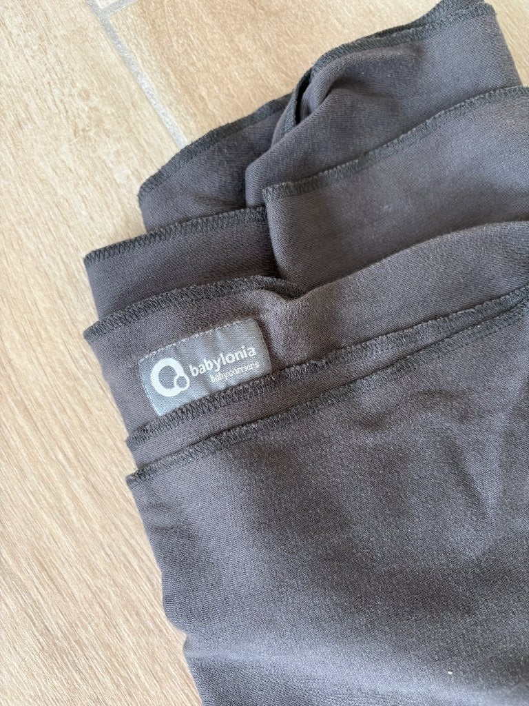Draagdoek babylonia, Kinderen en Baby's, Draagdoek, Zo goed als nieuw, Buik, Rug of Zij, Ophalen