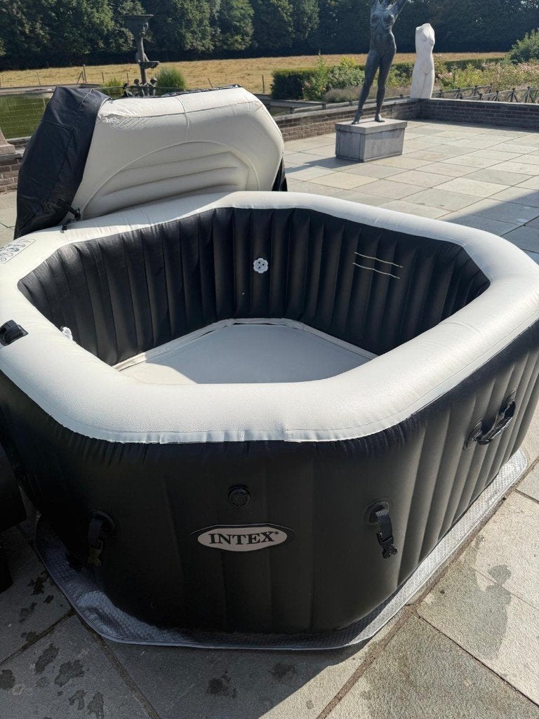 intex jacuzzi, Ophalen, Zo goed als nieuw, Afdekzeil