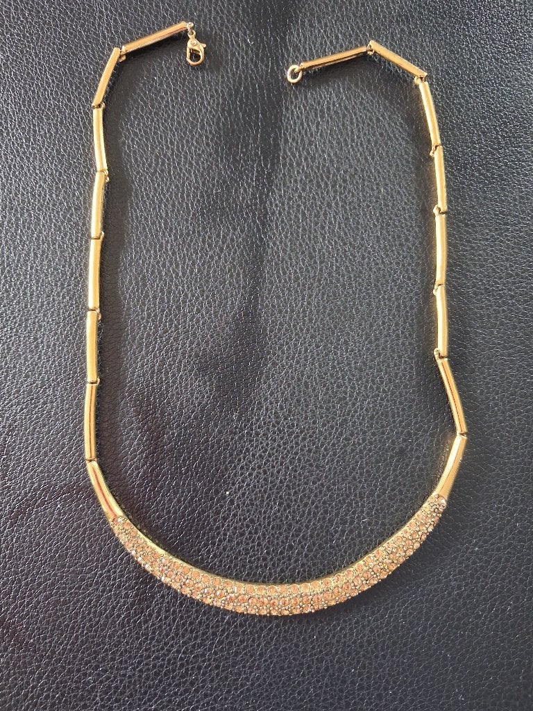 Ketting monett, Ophalen, Overige materialen, Zo goed als nieuw, Met edelsteen