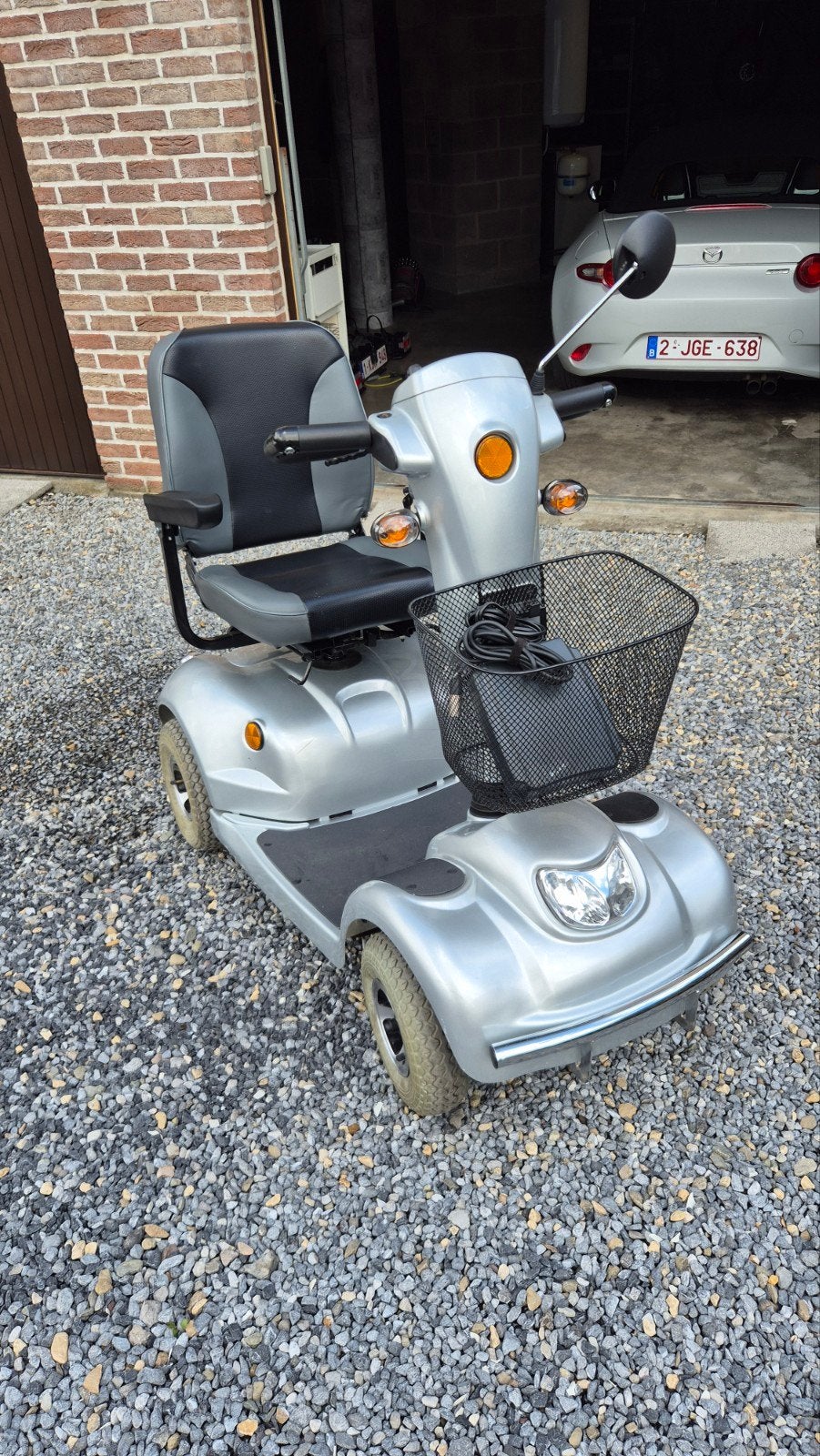Scooter mobilité PMR CTM HS-745, Enlèvement