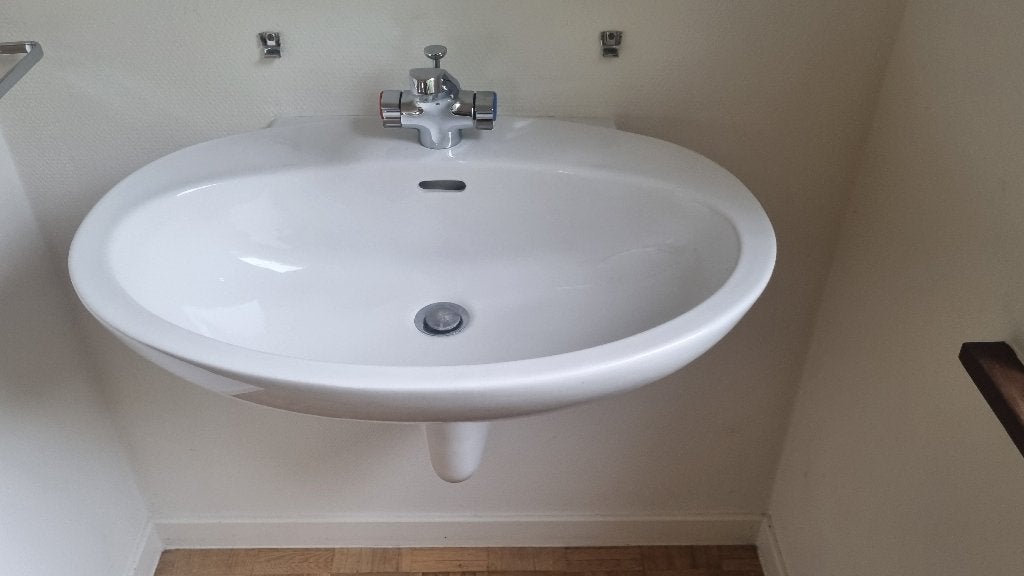 lavabo, Ophalen, Gebruikt, Chroom, Wastafel