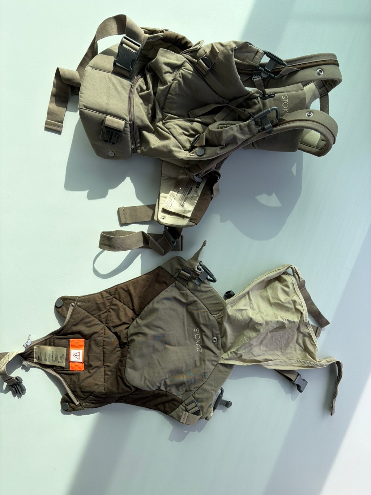 Babydraagzak Stokke my carrier 3 in 1, Ophalen, Zo goed als nieuw