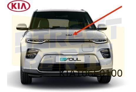 Kia e-Soul embleem motorkap logo ''Kia'' Origineel! 86320B20, Auto-onderdelen, Kia, -, Verzenden, -