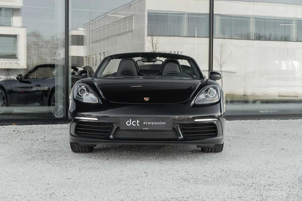 Porsche 718 BOXSTER S S SportChrono ParkAssist CruiseControl, Auto's, Gebruikt, Cabriolet, Zwart, Leder