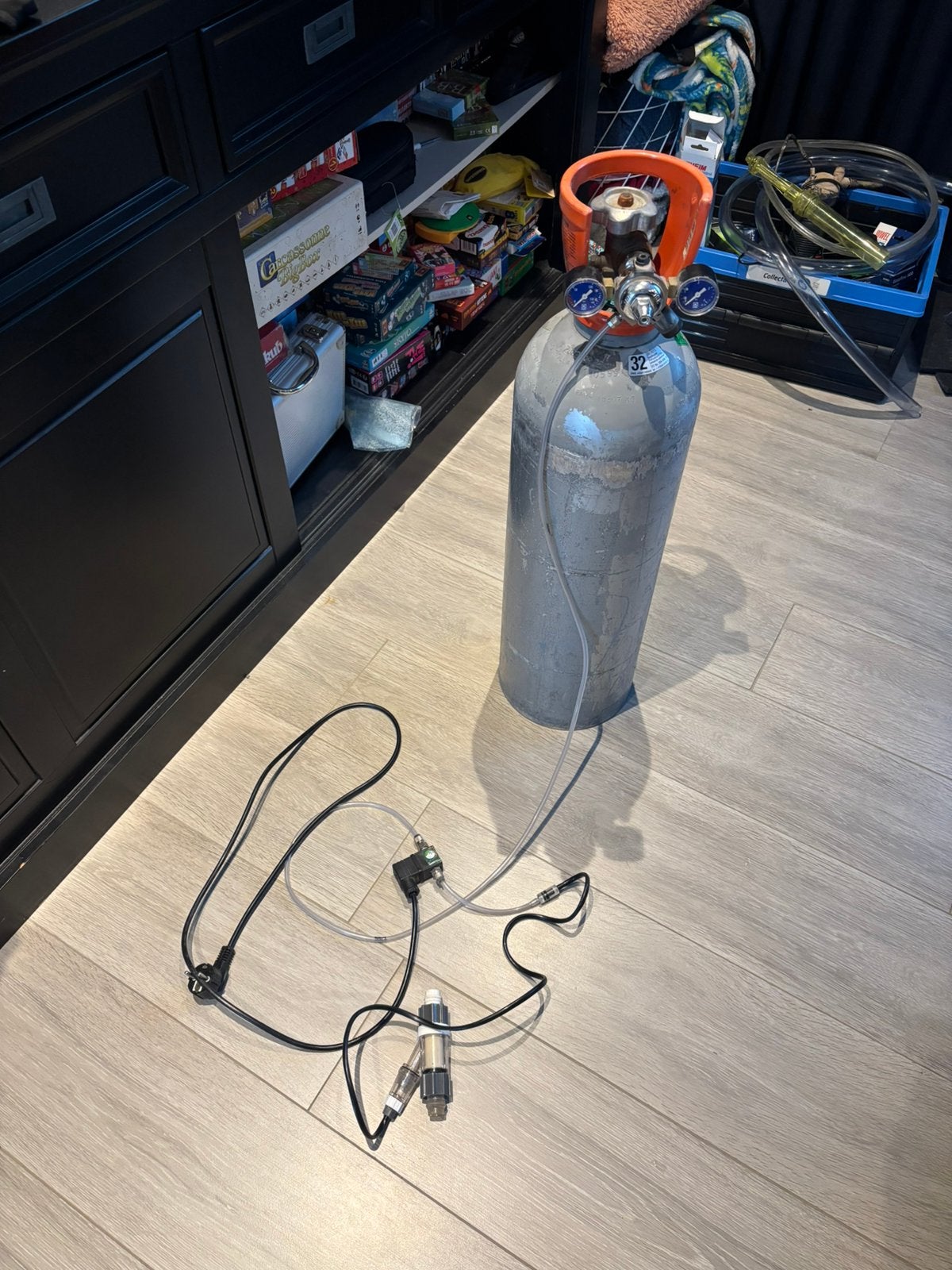 Complete co2 installatie, Ophalen, Zo goed als nieuw