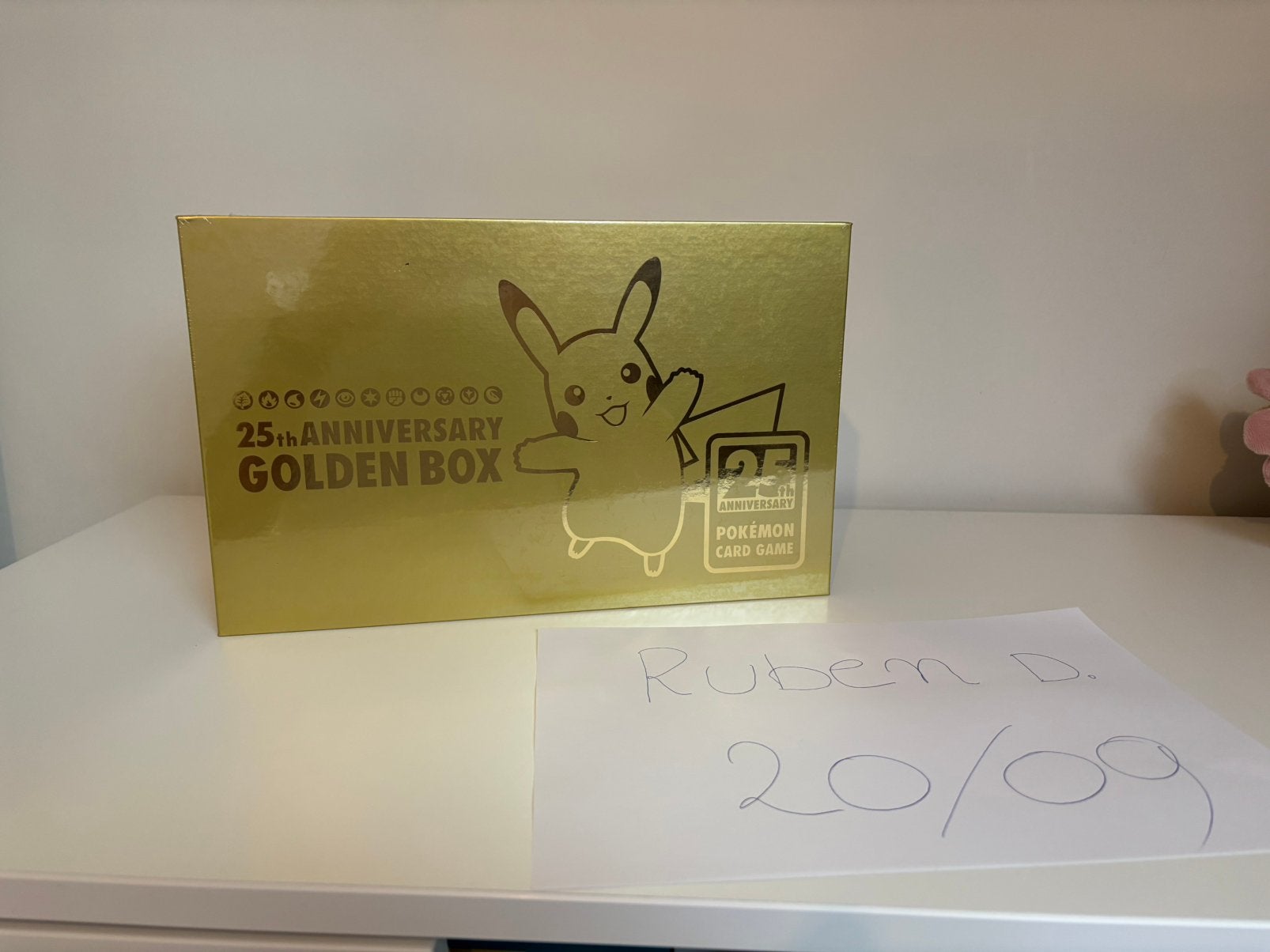 Pokémon Golden box 25ste verjaardag, Enlèvement ou Envoi, Neuf, Booster