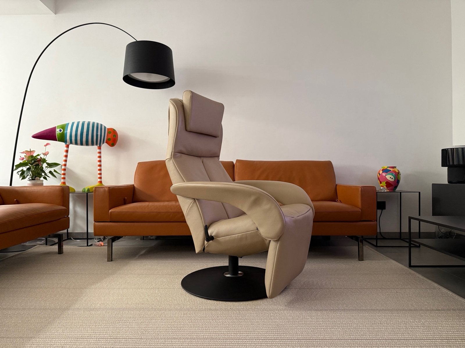 Jori Symphony Mono-Move (Showroommodel, Medi), Enlèvement ou Envoi, Comme neuf, Cuir, Leolux knoll benz vitra stressless minotti fritz hansen italia