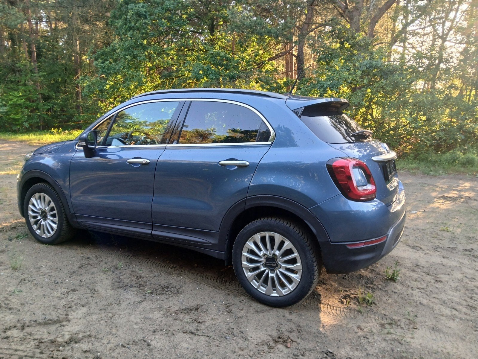 Fiat 500 x, Voorwielaandrijving, Testrit aan huis, Monovolume, Blauw