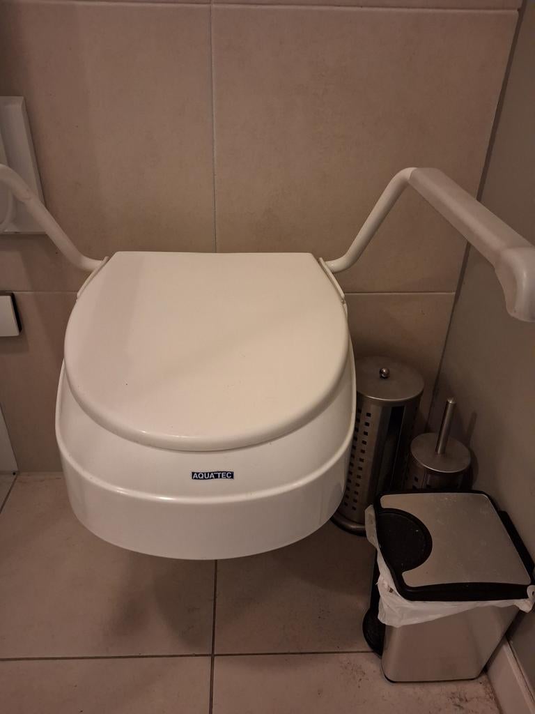 Wc bril verhoger, Ophalen