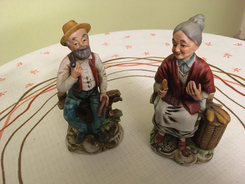 Nieuwe Oma en Opa beeldjes - perfecte staat, Antiek en Kunst, Ophalen of Verzenden