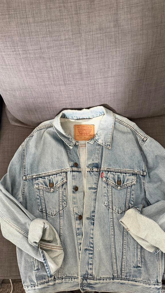 Veste vintage Levi's originale surdimensionnée, Enlèvement, Comme neuf, Taille 38/40 (M)
