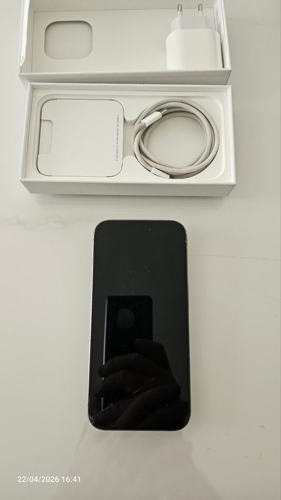 IPHONE 15 PRO 128 GO ,, Télécoms, Téléphonie mobile | Apple iPhone, Enlèvement ou Envoi, 128 GB, IPhone 15