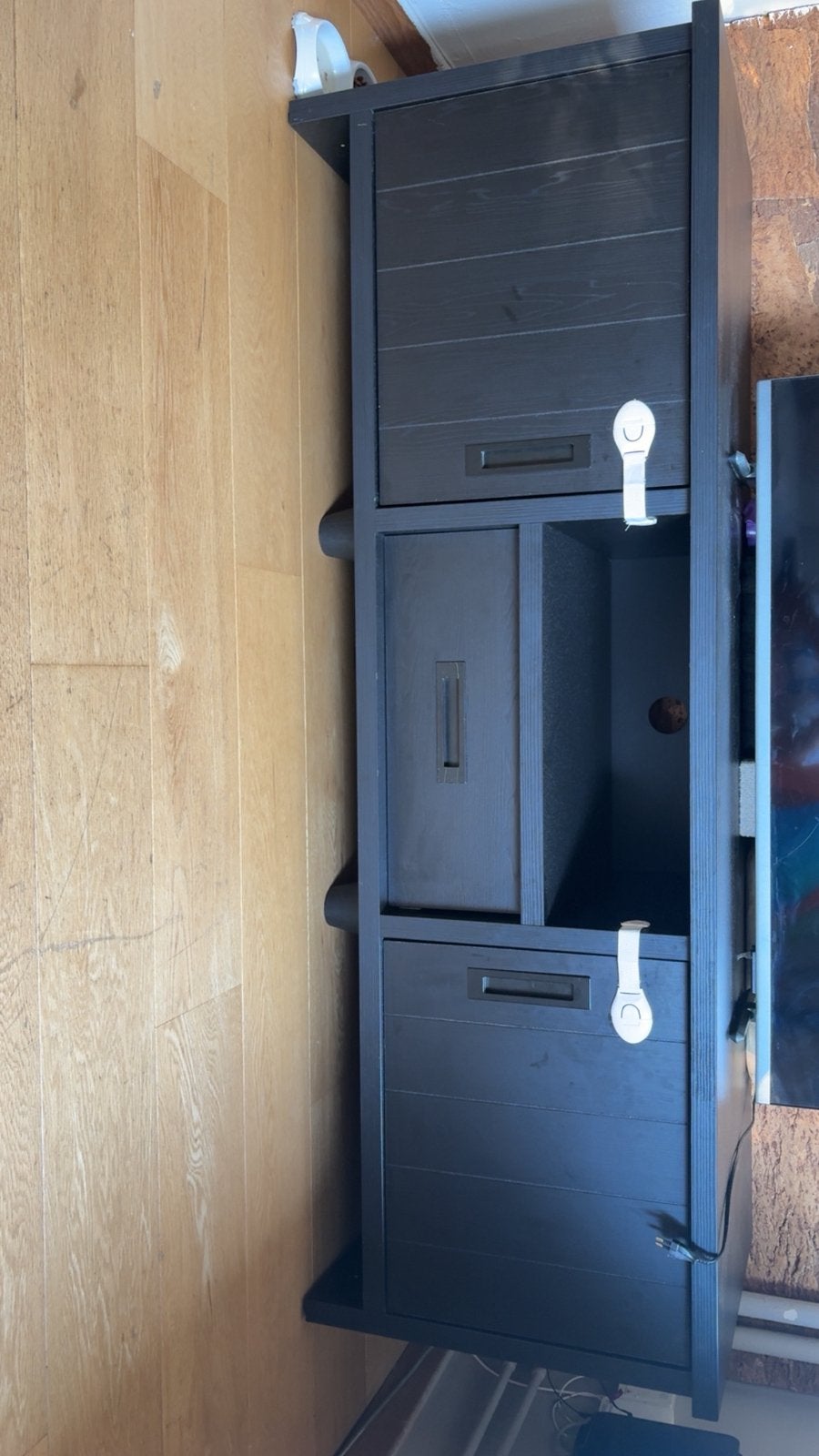 Tv kast, Ophalen, Zo goed als nieuw, Eikenhout