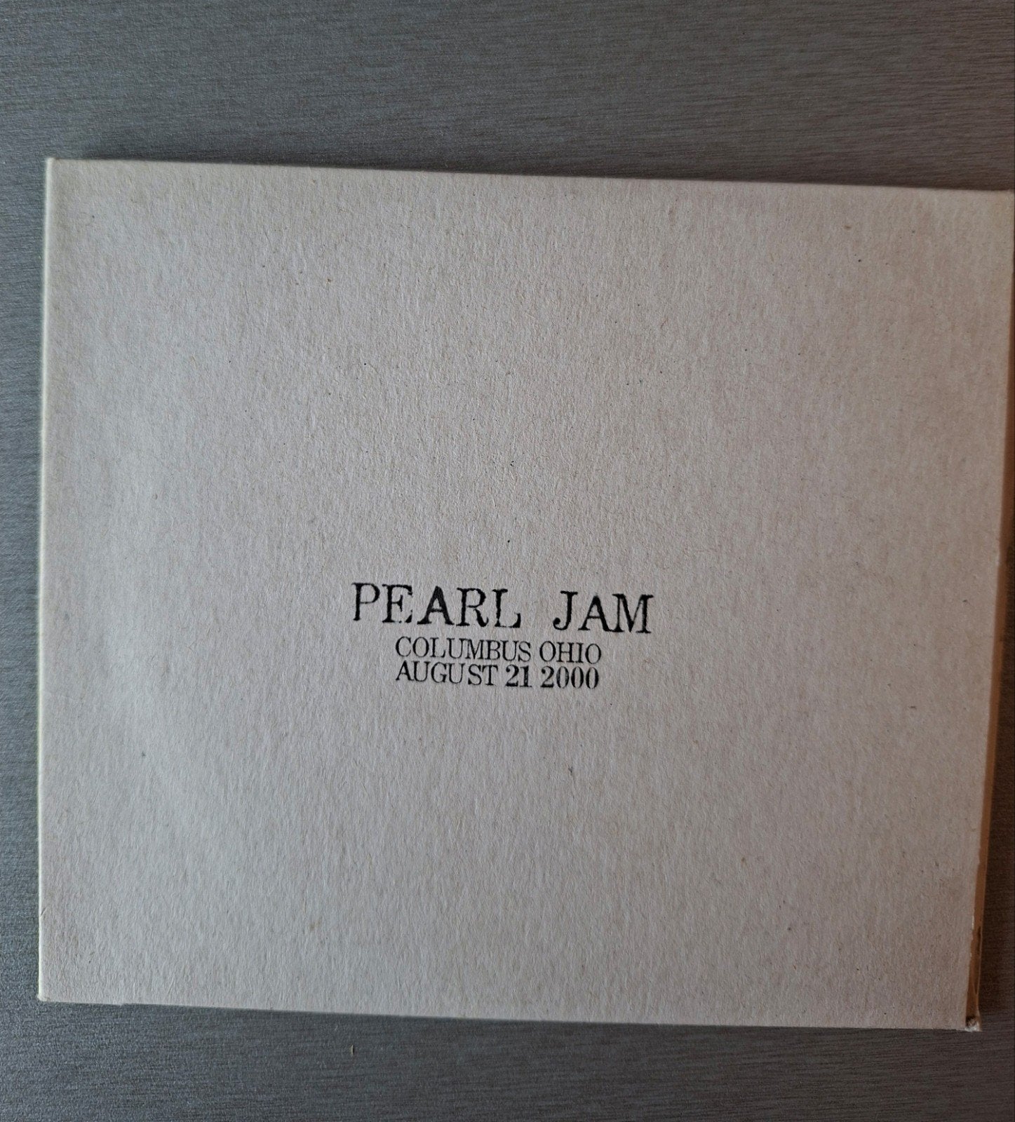 2cd. Pearl Jam. Columbus Ohio 2000 (Digipack)., Ophalen of Verzenden
