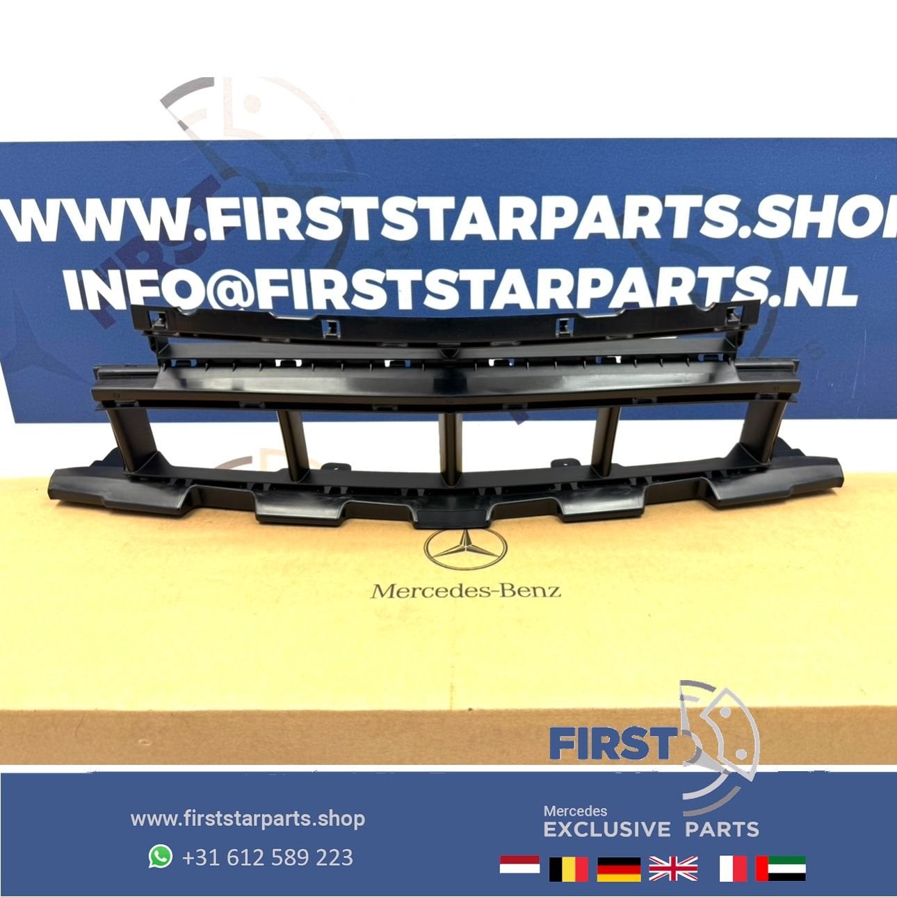 W176 A KLASSE FACELIFT AMG BUMPER ROOSTER VOORBUMPER MIDDEN, Utilisé, -, -, Enlèvement ou Envoi