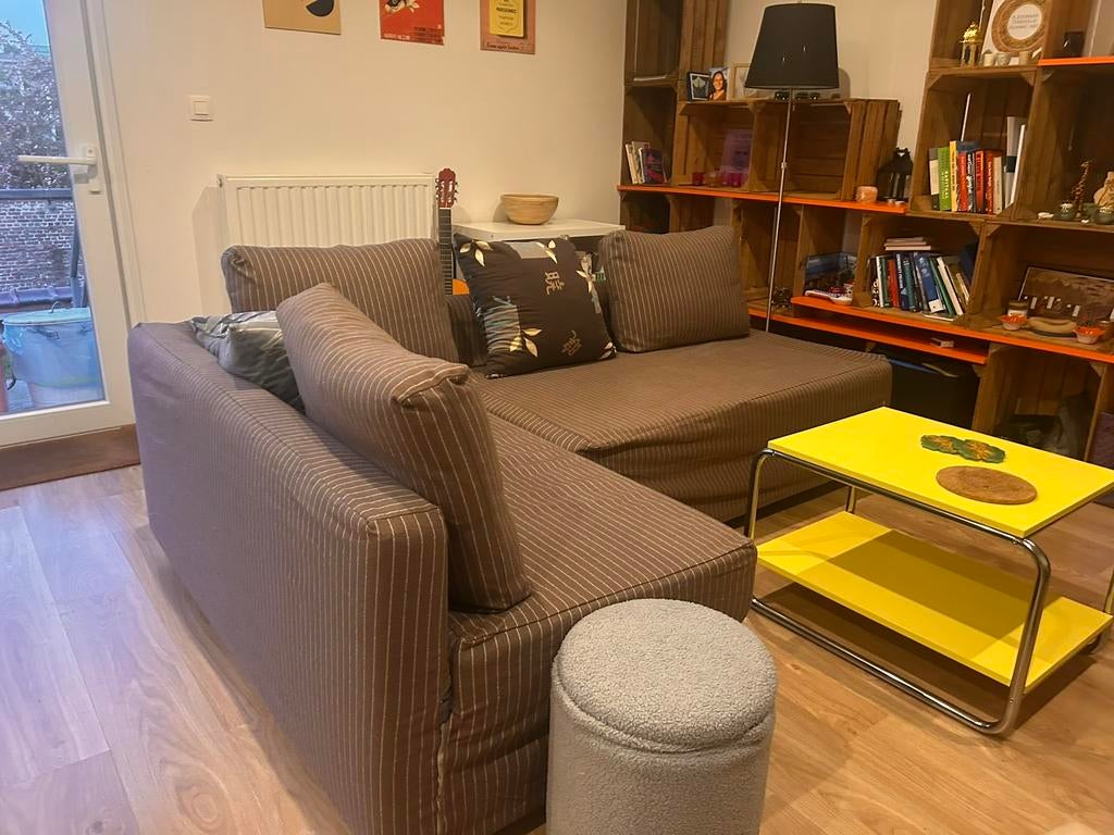 FRIHETEN convertible sofa, Huis en Inrichting, Stoffering | Vloerbedekking, Zo goed als nieuw, Ophalen