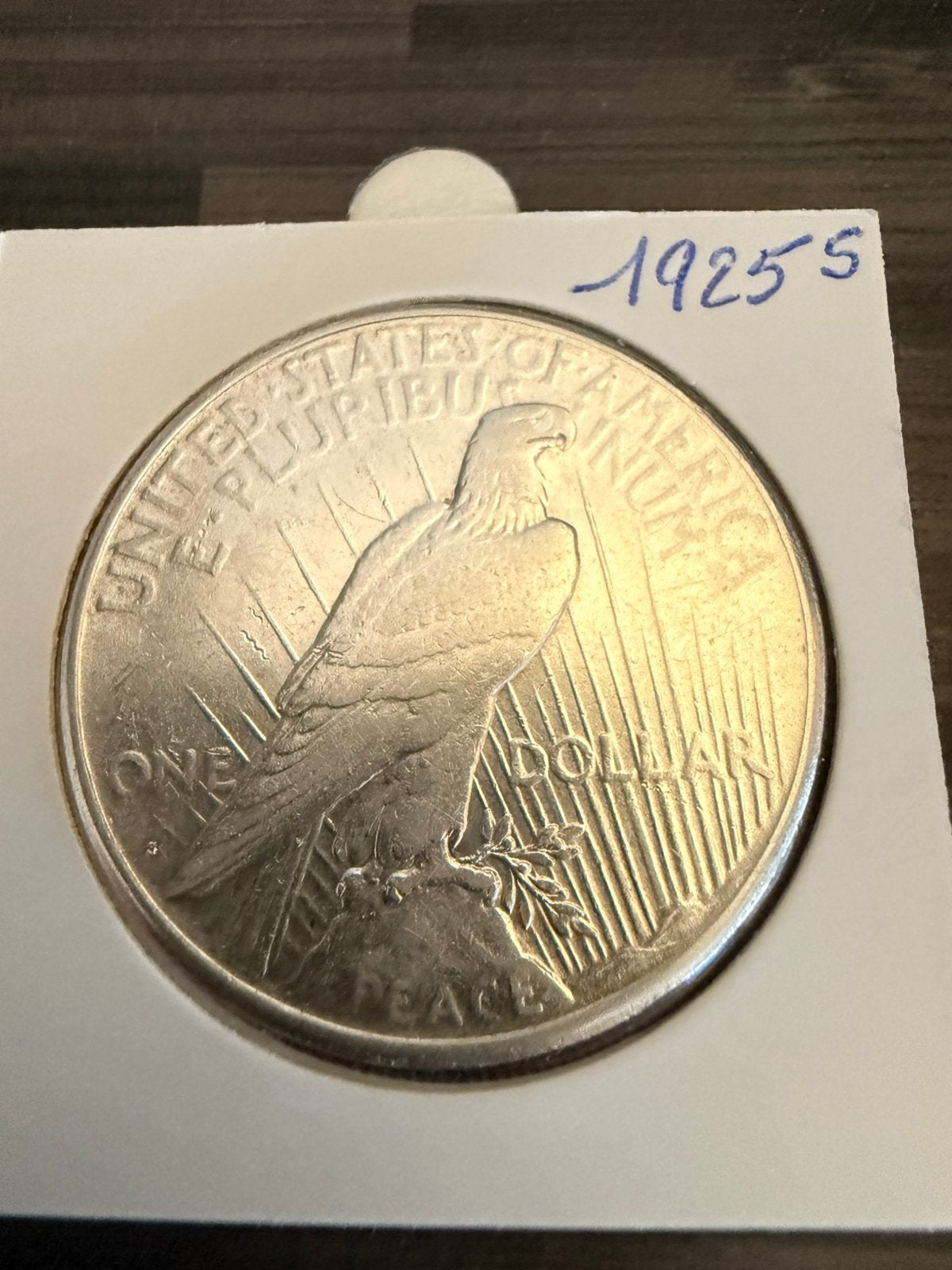 Peace dollar 1925. S, Postzegels en Munten, Verzenden, Noord-Amerika, Losse munt, Zilver