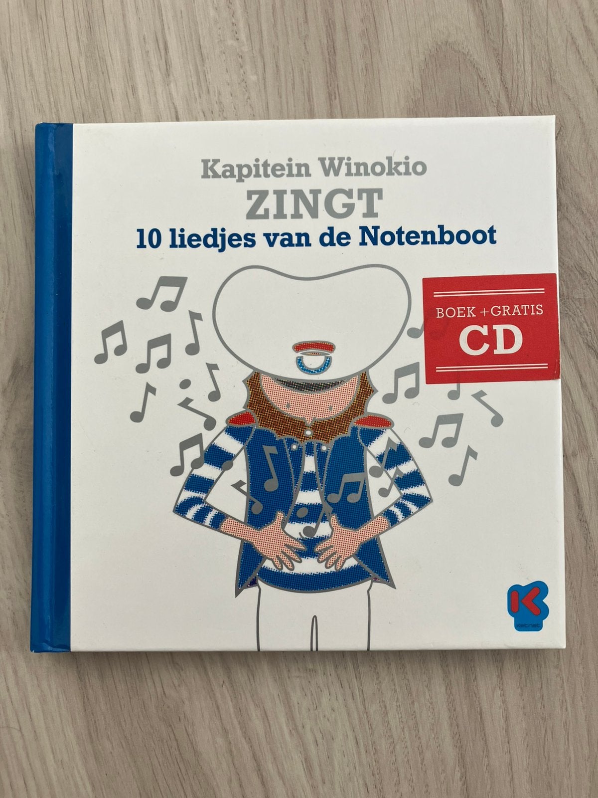 Kapitein Winokio zingt 10 liedjes van de Notenboot, Boeken, Ophalen of Verzenden, Winokio Seresia