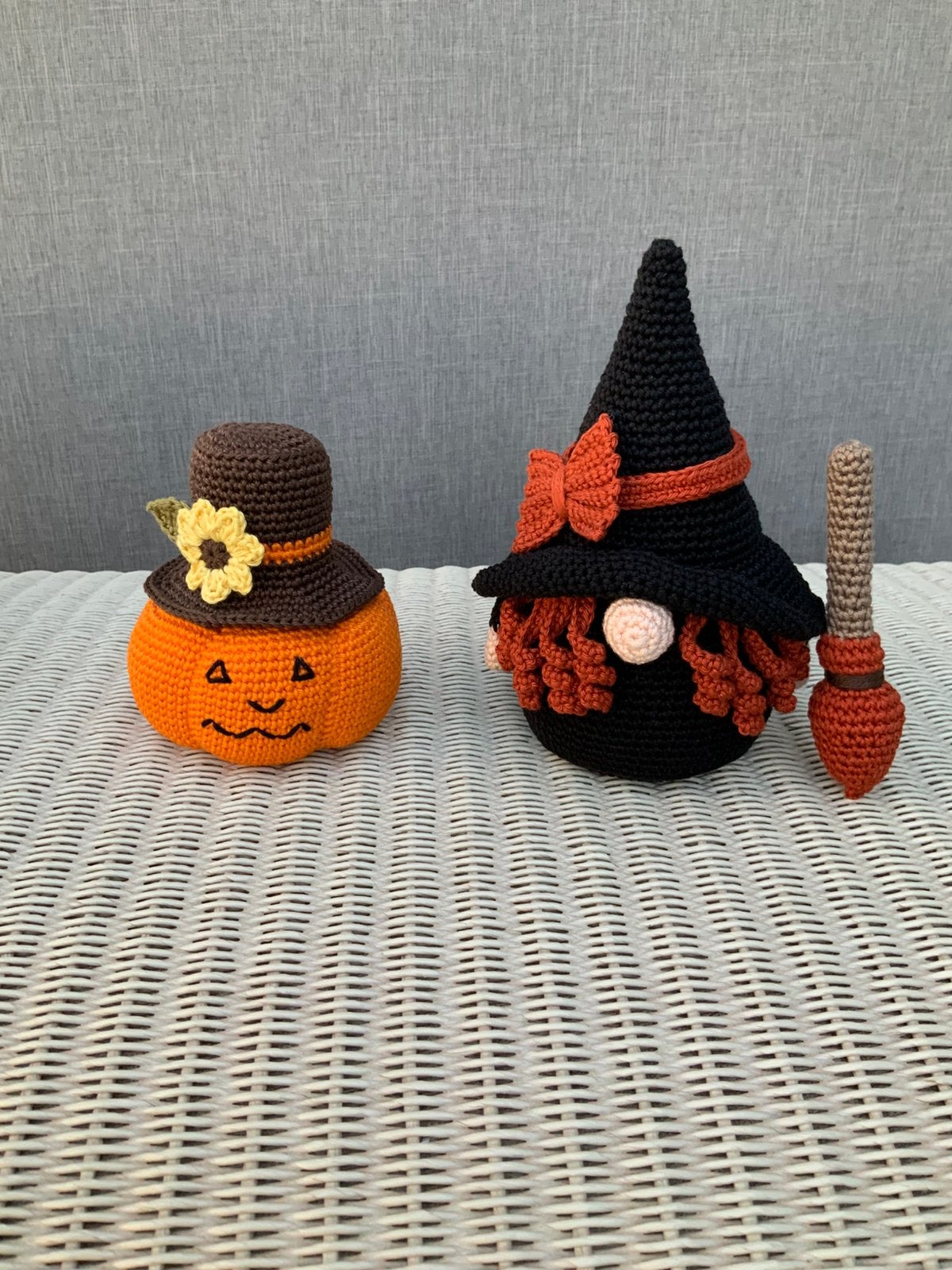 Setje herfst / Halloween ( handwerk - amigurumi), Hobby en Vrije tijd, Ophalen of Verzenden, Nieuw