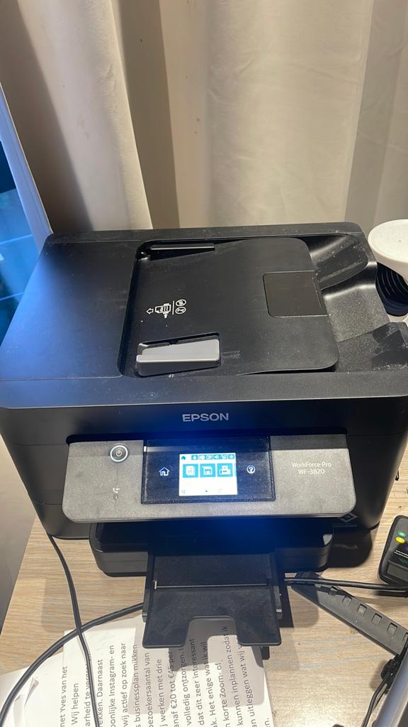 EPSON. Workforce Pro. WF 3820, Ophalen, Zo goed als nieuw, Printer