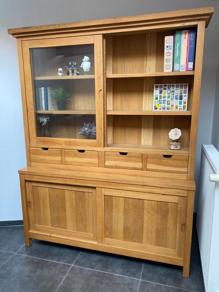 Teak kast, Ophalen, Met deur(en), 200 cm of meer, 150 tot 200 cm