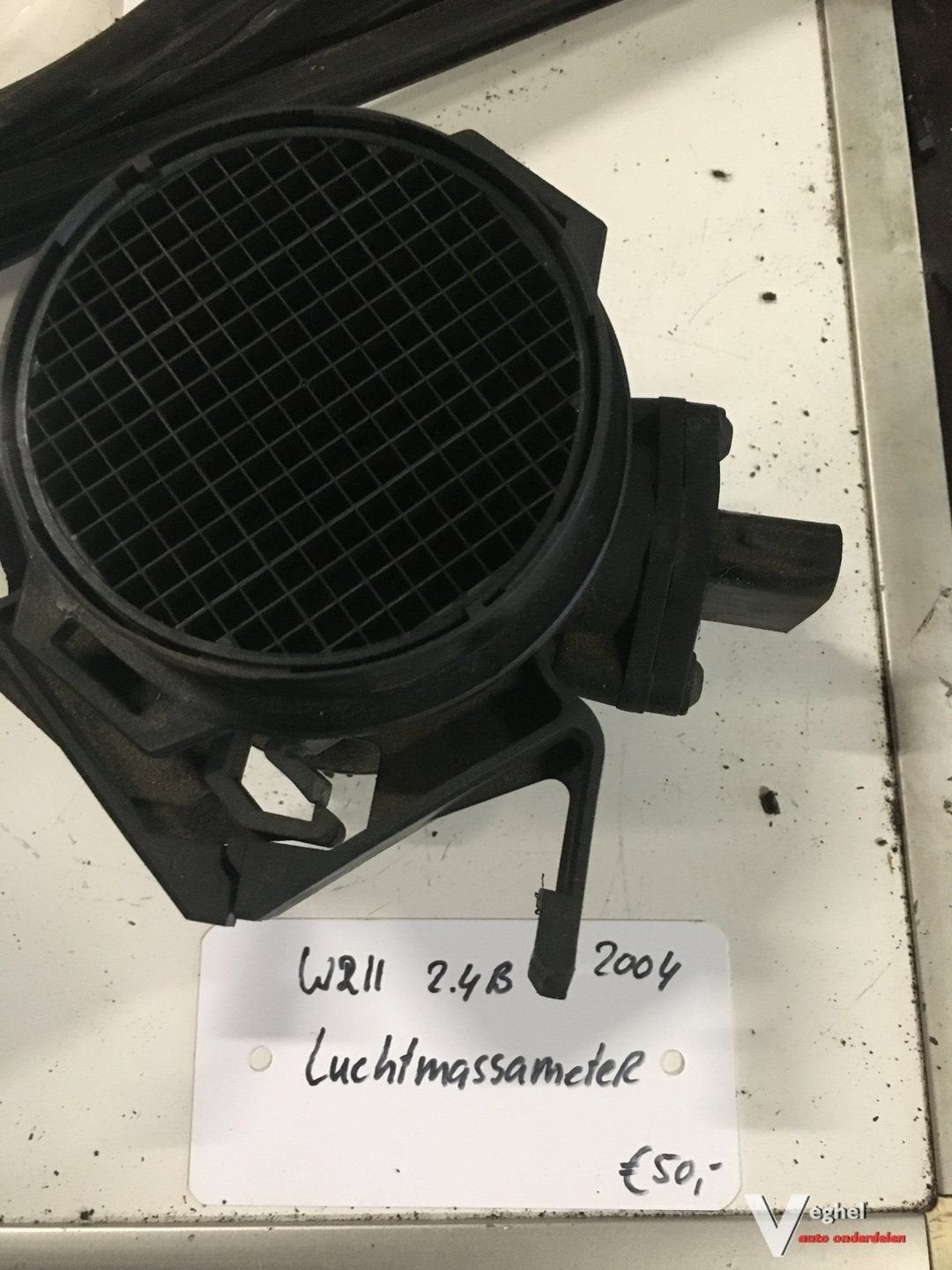 Mercedes W211 2004 2.4 benzine Luchtmassameter, Gebruikt, -, -, Ophalen of Verzenden