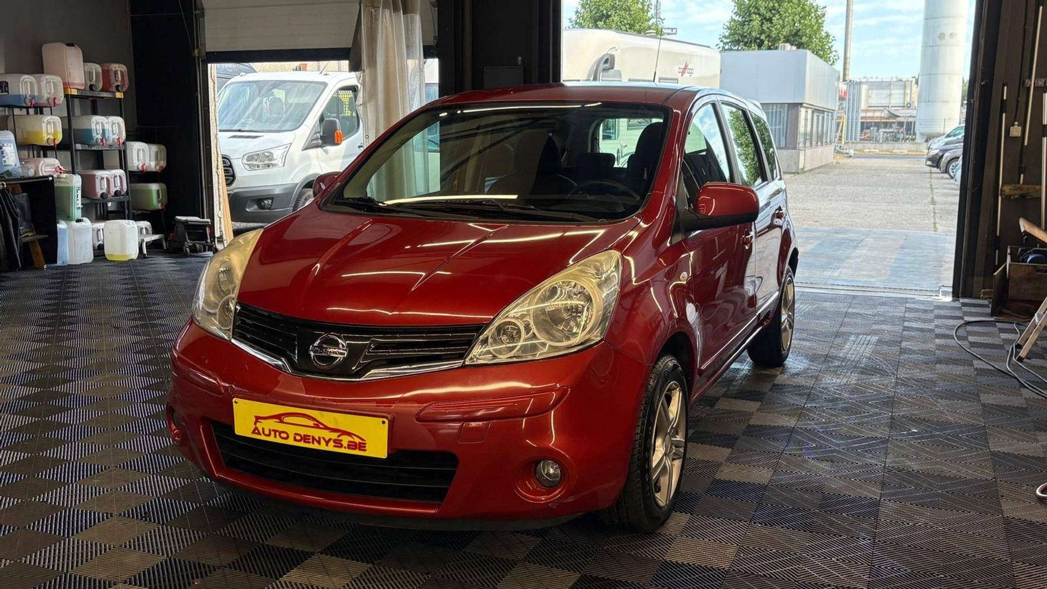 Nissan Note benzine bj2009 manueel eur4 78822km, Auto's, Nissan, Multifunctioneel stuurwiel, Monovolume, Gebruikt, 4 cilinders