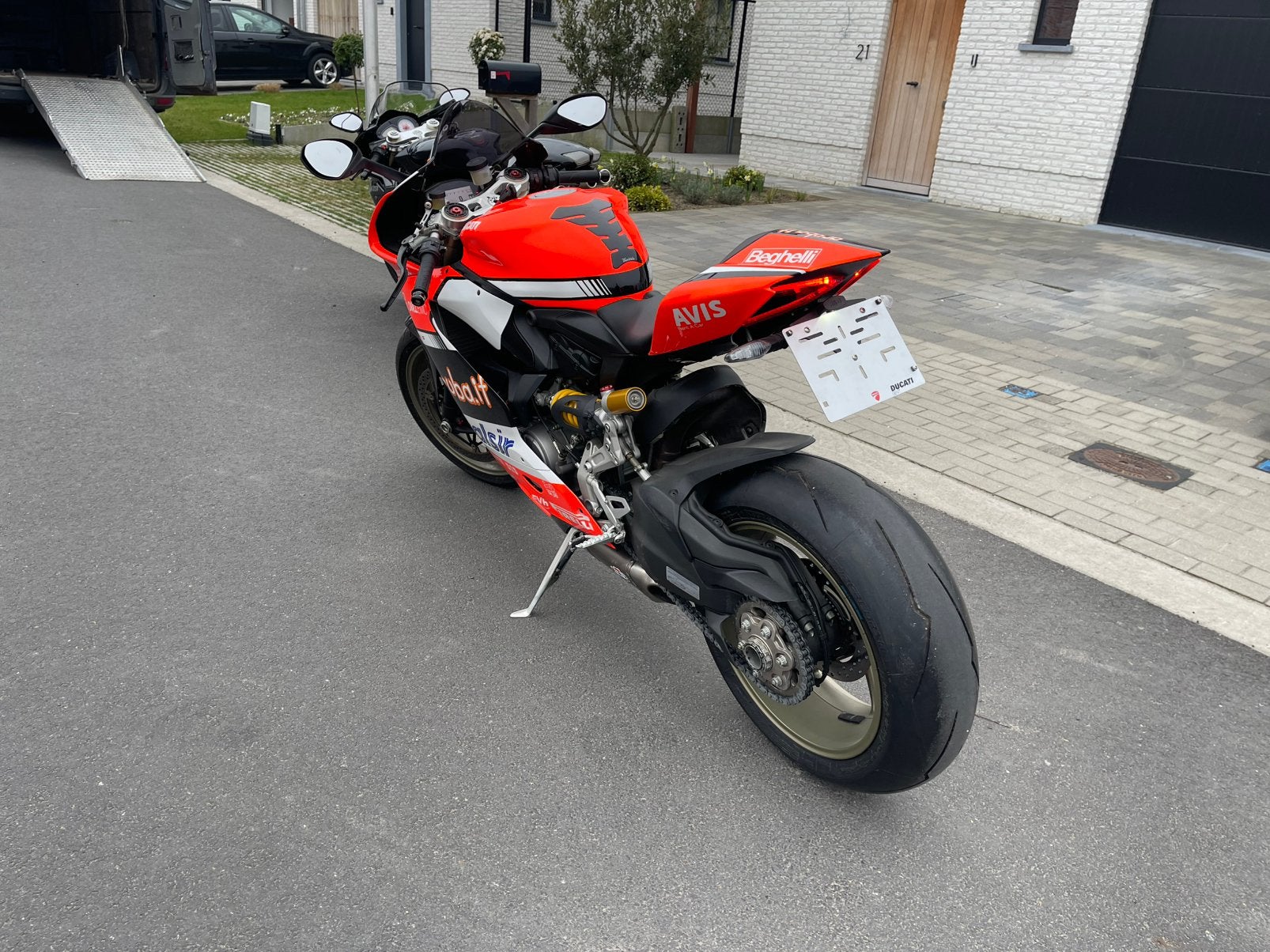 Ducati 1199, Motos, Particulier