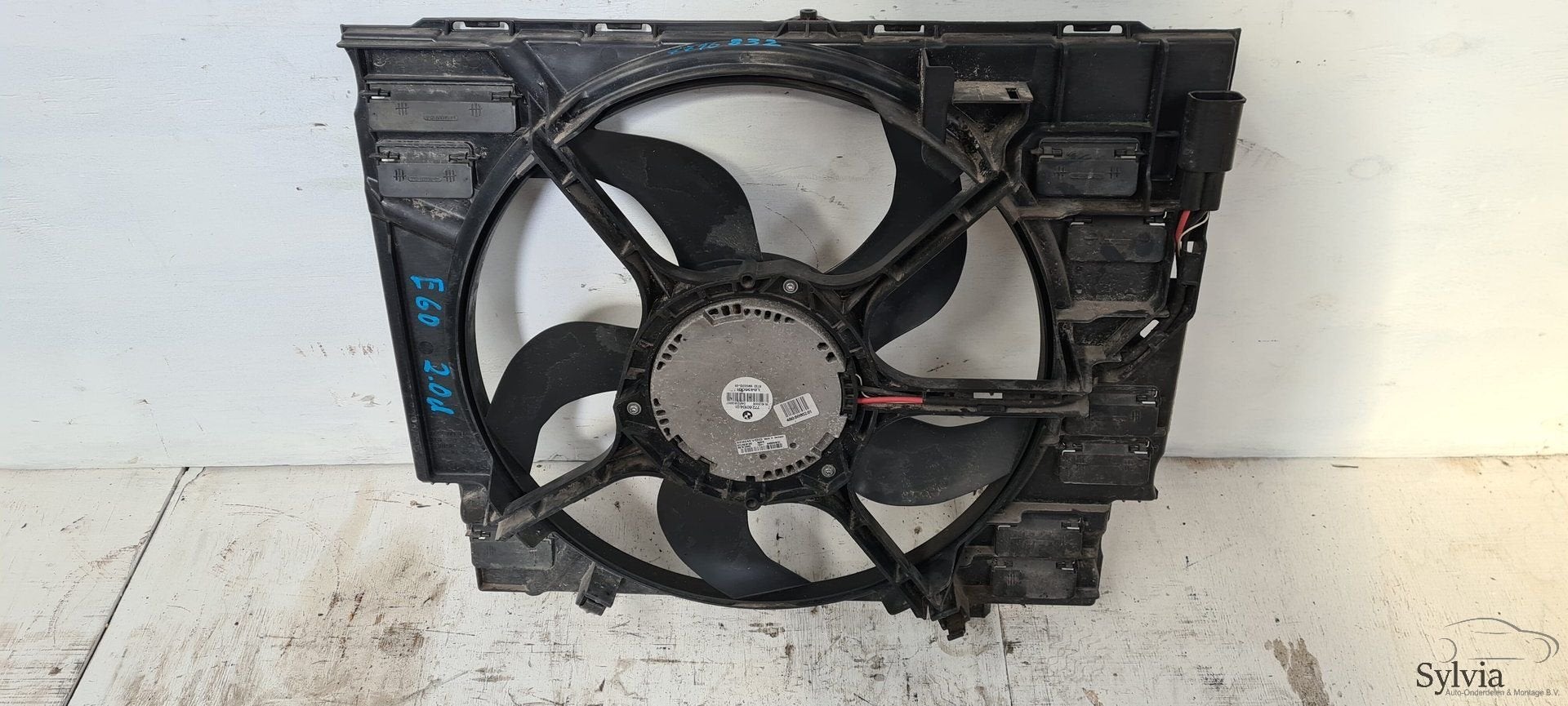 Koelvin Ventilator BMW 5 serie E60 E61 diesel 7796832, Gebruikt, -, -, Ophalen of Verzenden