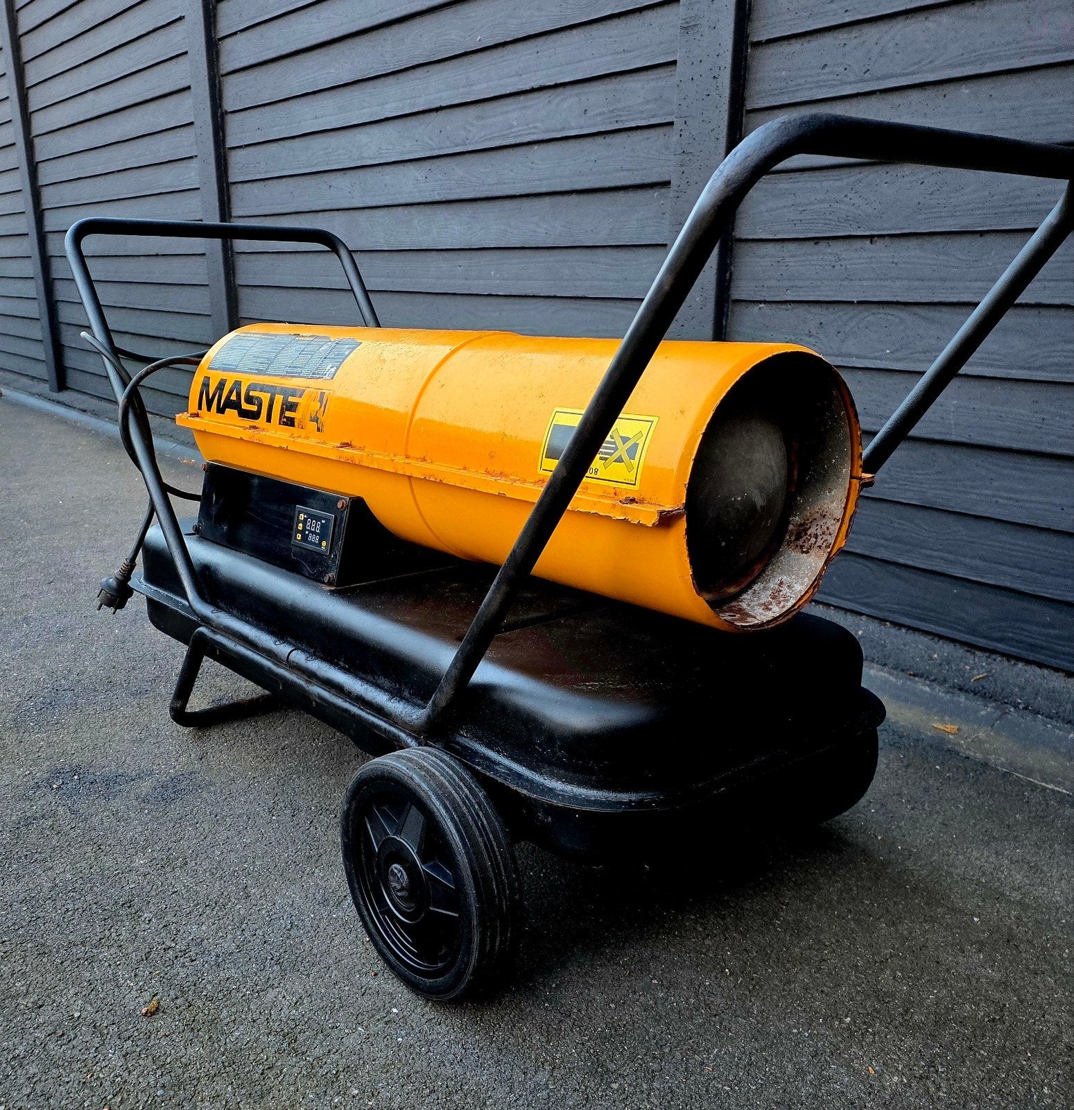 Heteluchtkanon master 44 kw met thermostaat, Ophalen