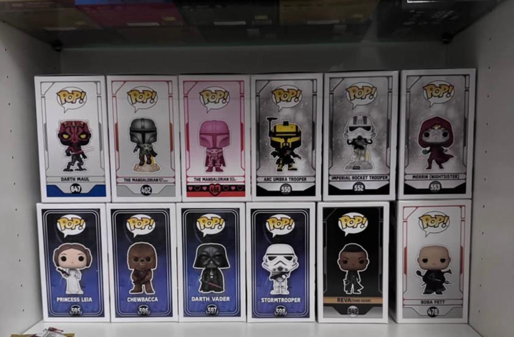 Funko pop star wars collectie, Enlèvement