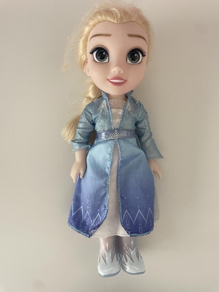 La Reine des neiges 2 Elsa, 35 cm + puzzle gratuit, Enlèvement ou Envoi, Comme neuf, Autres types