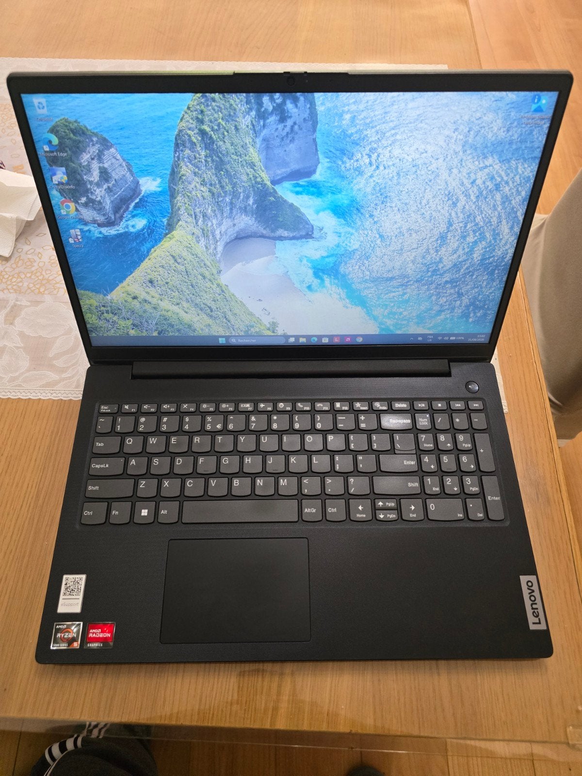 Laptop Lenovo Ryzen 5 (Serie 5) !!!20g Ram!!!, Computers en Software, 256 GB, Ophalen of Verzenden, Zo goed als nieuw, SSD