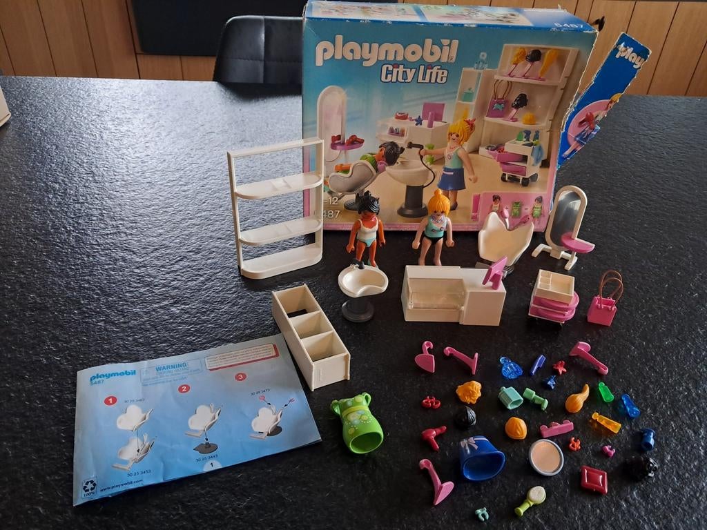 Playmobil City Life 5487 - Kapsalon (Met Handleiding & Doos), Ophalen