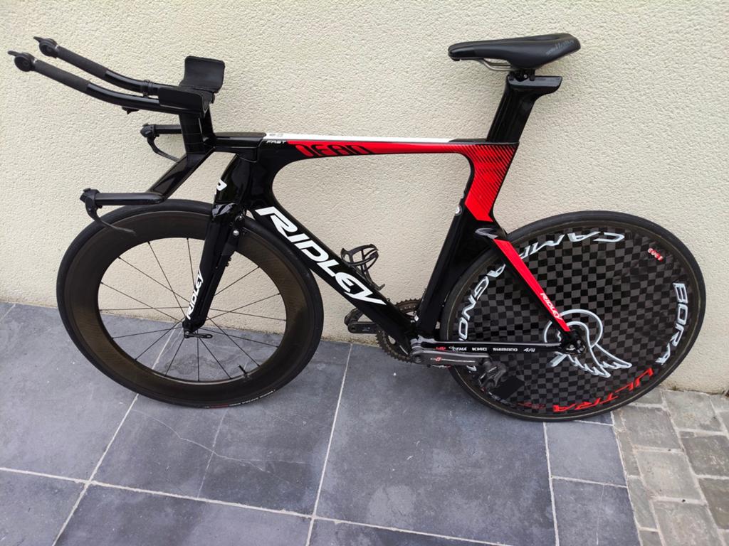 Tijdritfiets Ridley Dean Fast met vol wiel, 28 inch, Gebruikt, Carbon, Meer dan 20 versnellingen