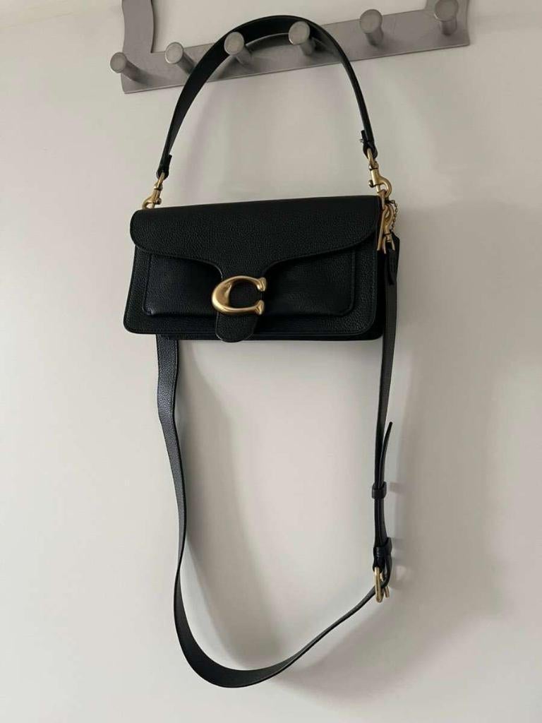 Sac Coach Tabby 26 original, Envoi, Neuf, Noir, Sac à main