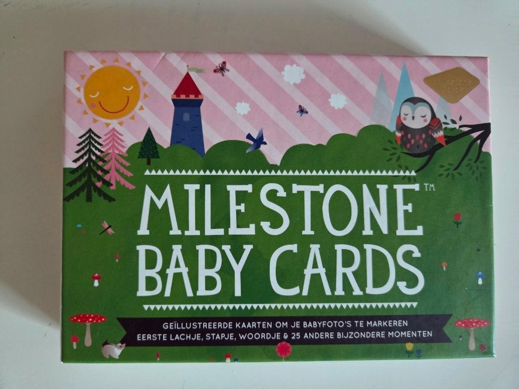 milestone babykaarten, Kinderen en Baby's, Ophalen, Gebruikt