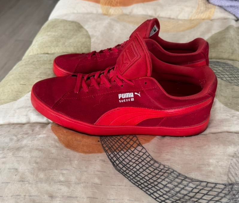 PUMA Suede S Rouge 43 Homme (édition), Enlèvement ou Envoi, Comme neuf
