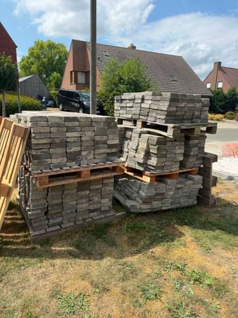 klinkers terras, Tuin en Terras, Tegels en Klinkers, Ophalen, Gebruikt, 10 m² of meer, Terrastegels