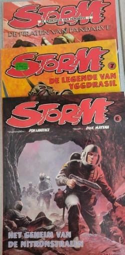 STORM, Don Lawrence, Meerdere stripboeken, Ophalen, Gelezen