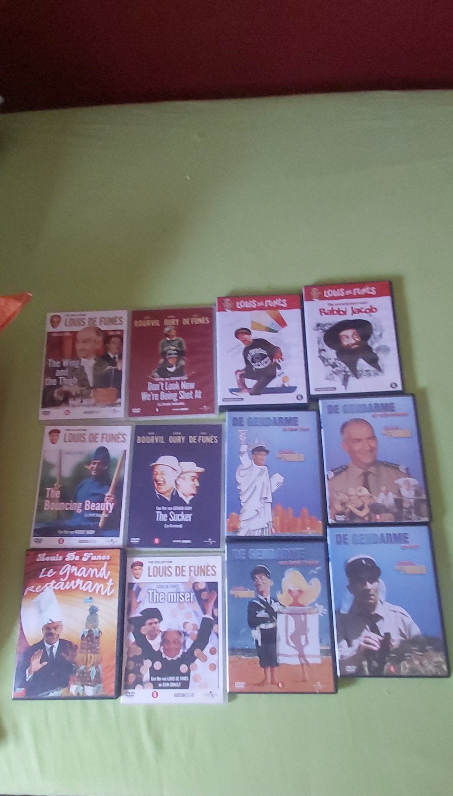 Louis de Funes DVD's, Enlèvement