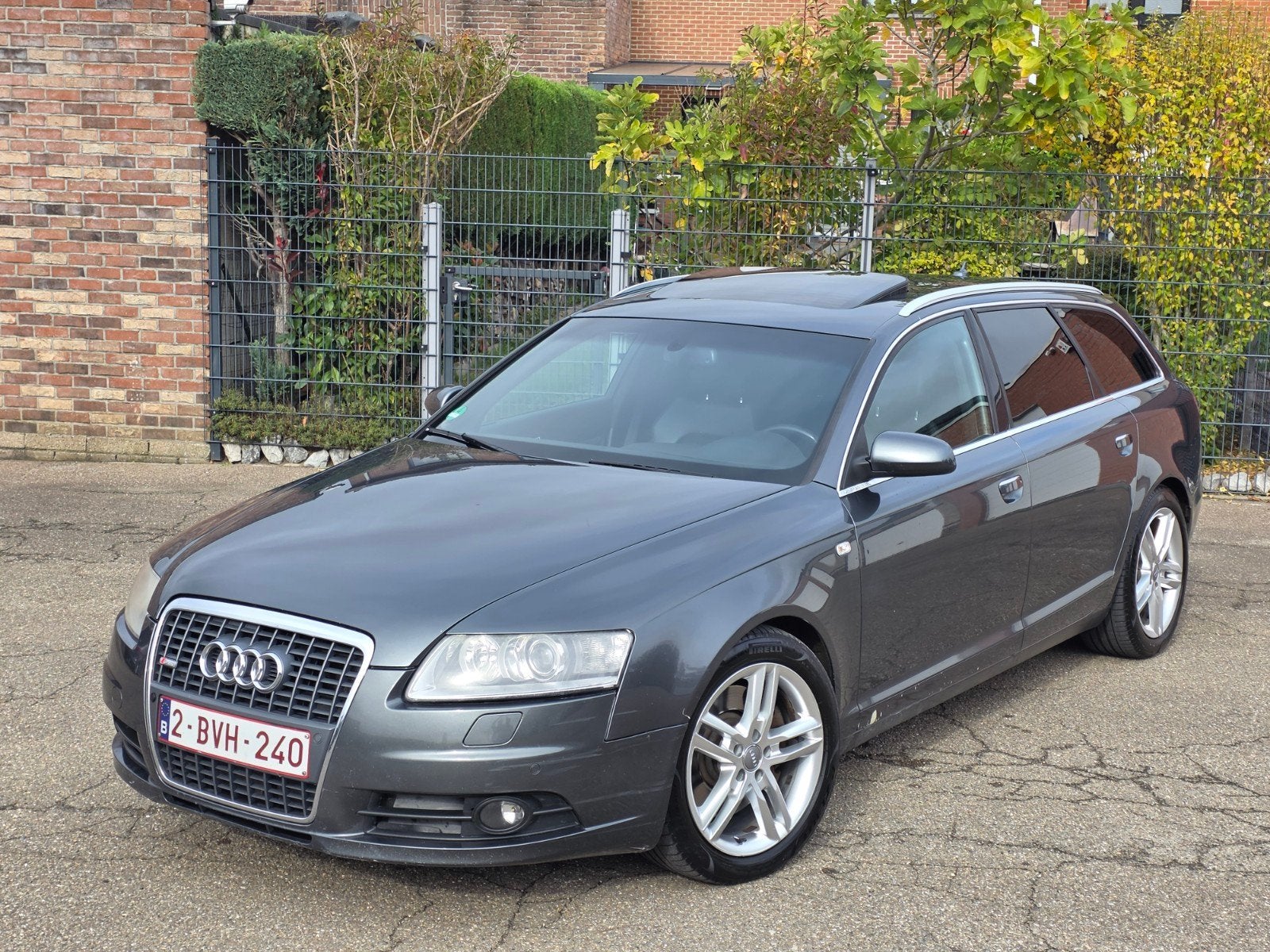Audi A6 C6 3.0 TDI S-Line Quattro, Autos, Argent ou Gris, Achat, 227 g/km, Noir