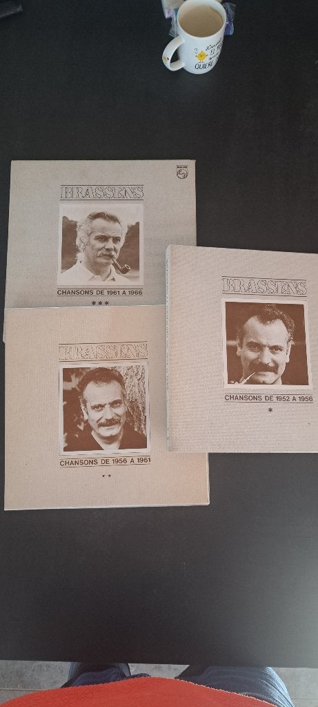 Coffrets disques vinyle  Georges Brassens, Enlèvement ou Envoi, Avec pochette intérieure, Coffret, Dance populaire