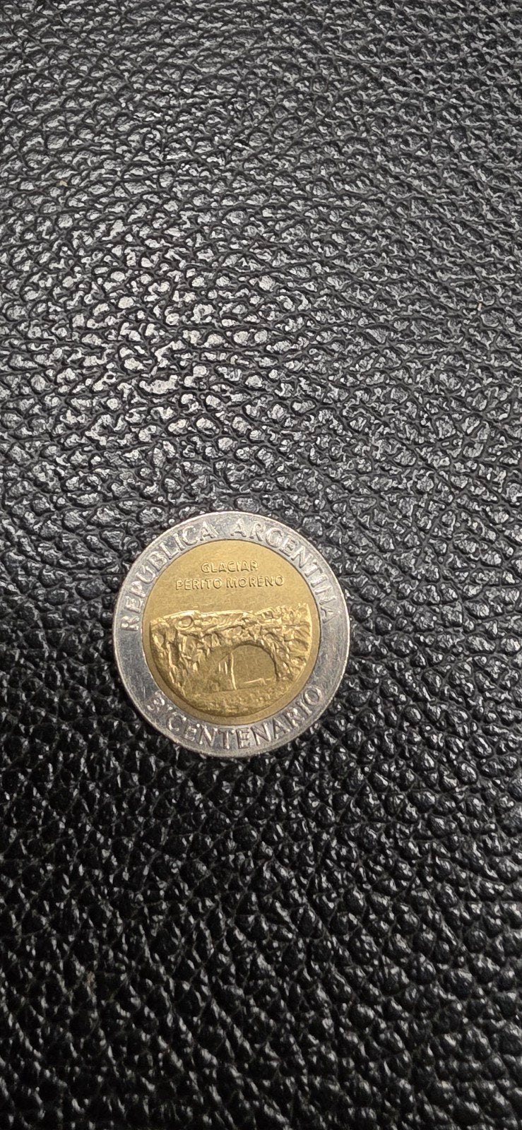 2#     Argentinië 1 peso 2010 Glacier Perito Moreno, Timbres & Monnaies, Monnaies | Amérique, Enlèvement ou Envoi