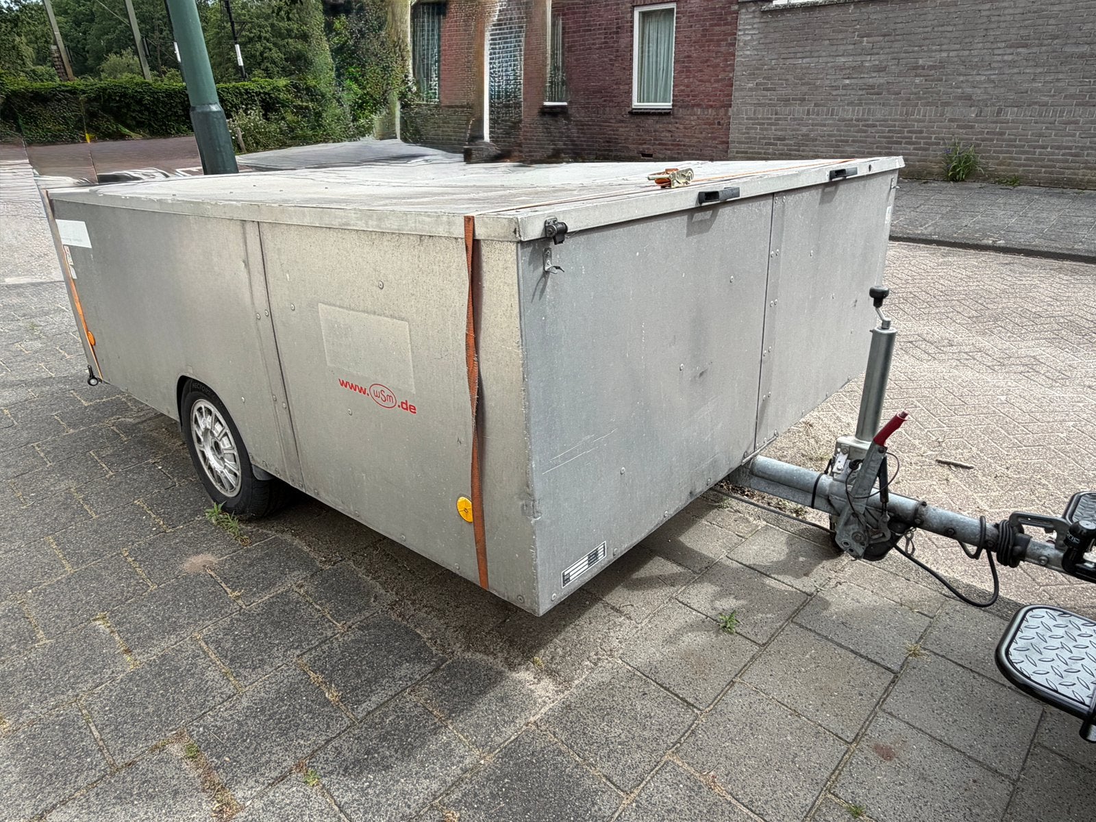 Aanhanger zijspan racer racetrailer, Autos : Divers, Remorques, Enlèvement, Utilisé