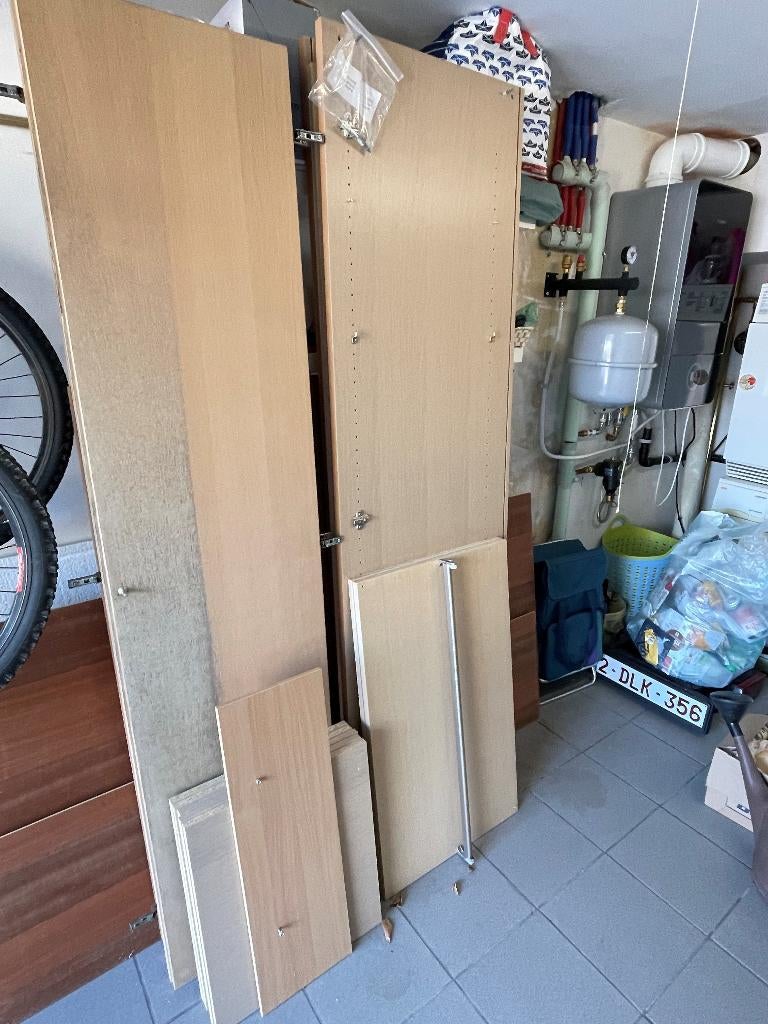 GRATIS kleerkast voor hobbyruimte of tuinhuis, Ophalen, 100 tot 150 cm, 200 cm of meer, 25 tot 50 cm