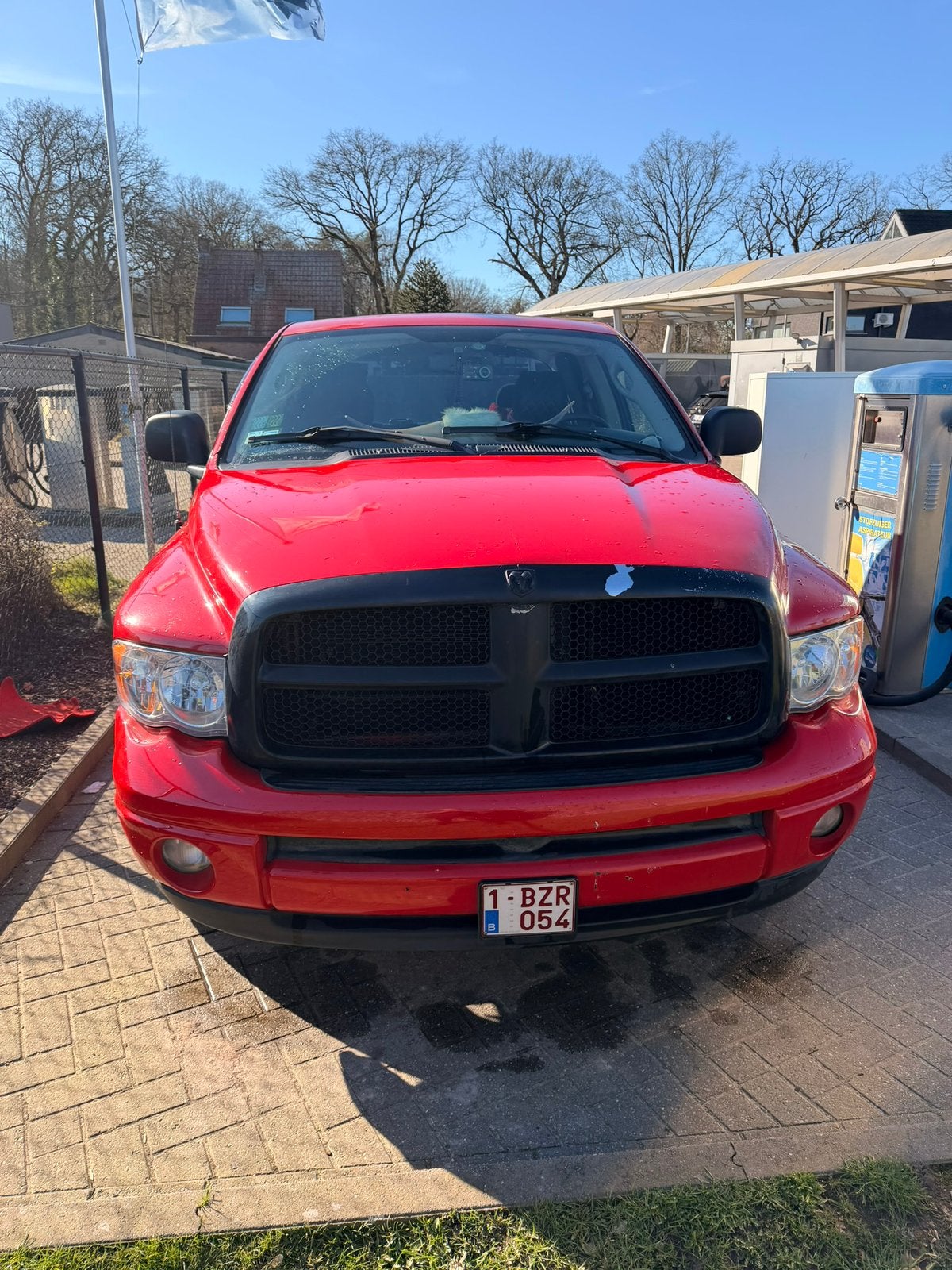 Dodge ram 1500 2004 4.7 v8, Autos, Rouge, Euro 5, Achat, 4 portes