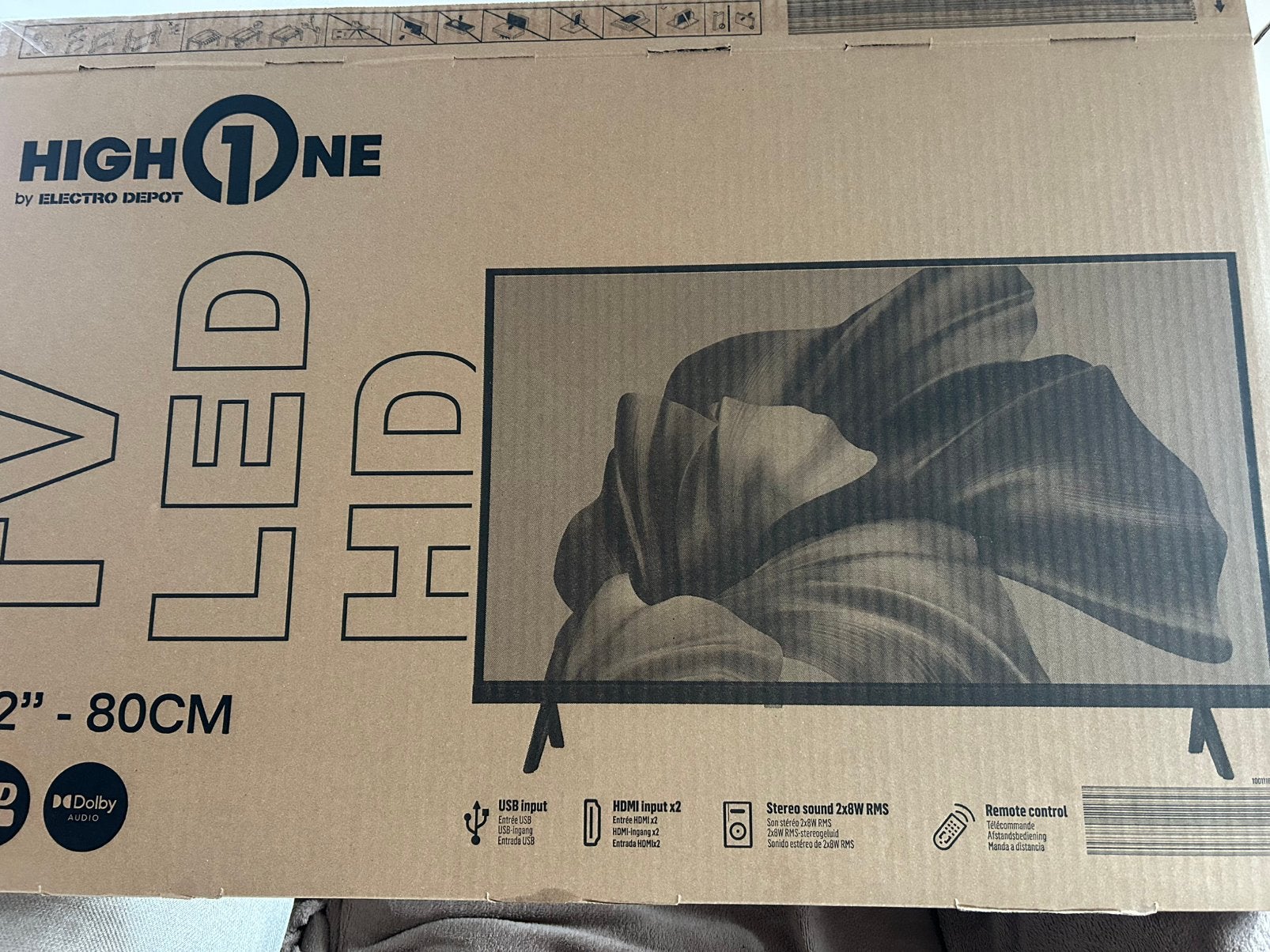 Super Deal / TV LED en DVD-SPELER gekocht op 2/5., Audio, Tv en Foto, Televisies, Nieuw, LED, Ophalen