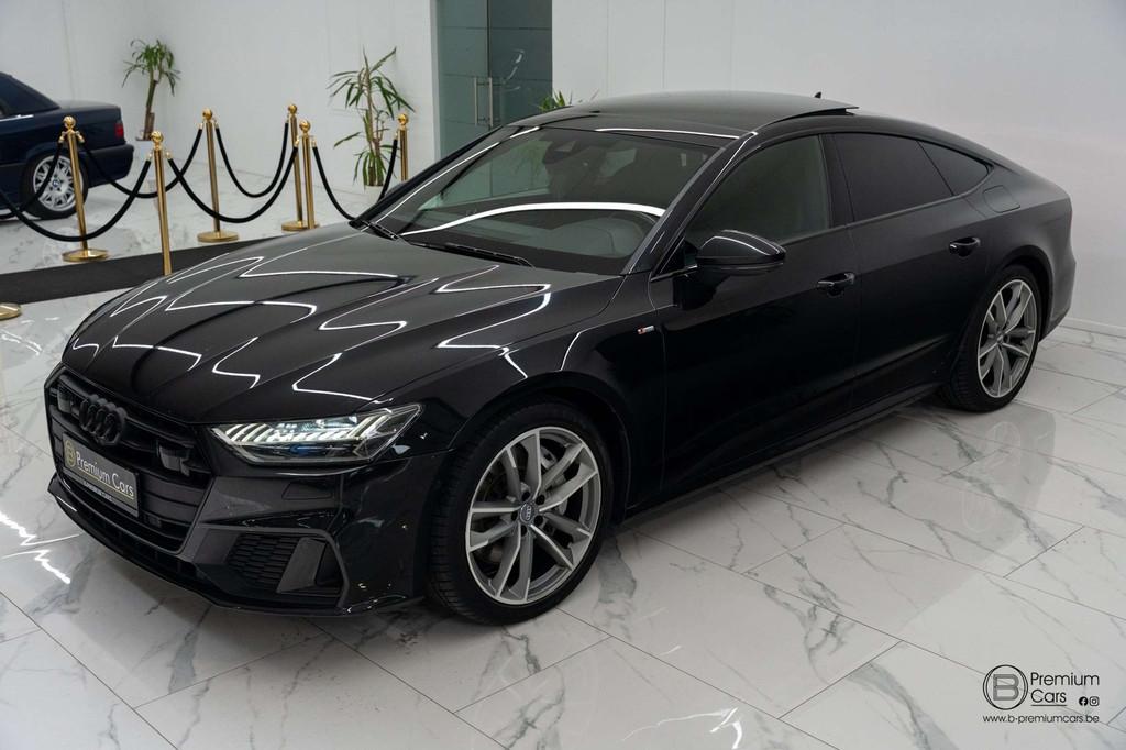 Audi A7 50e TFSI hybrid 3x S-line!Competition! Full!, Auto's, Audi, 4 zetels, Sound system, Gebruikt, 4 cilinders