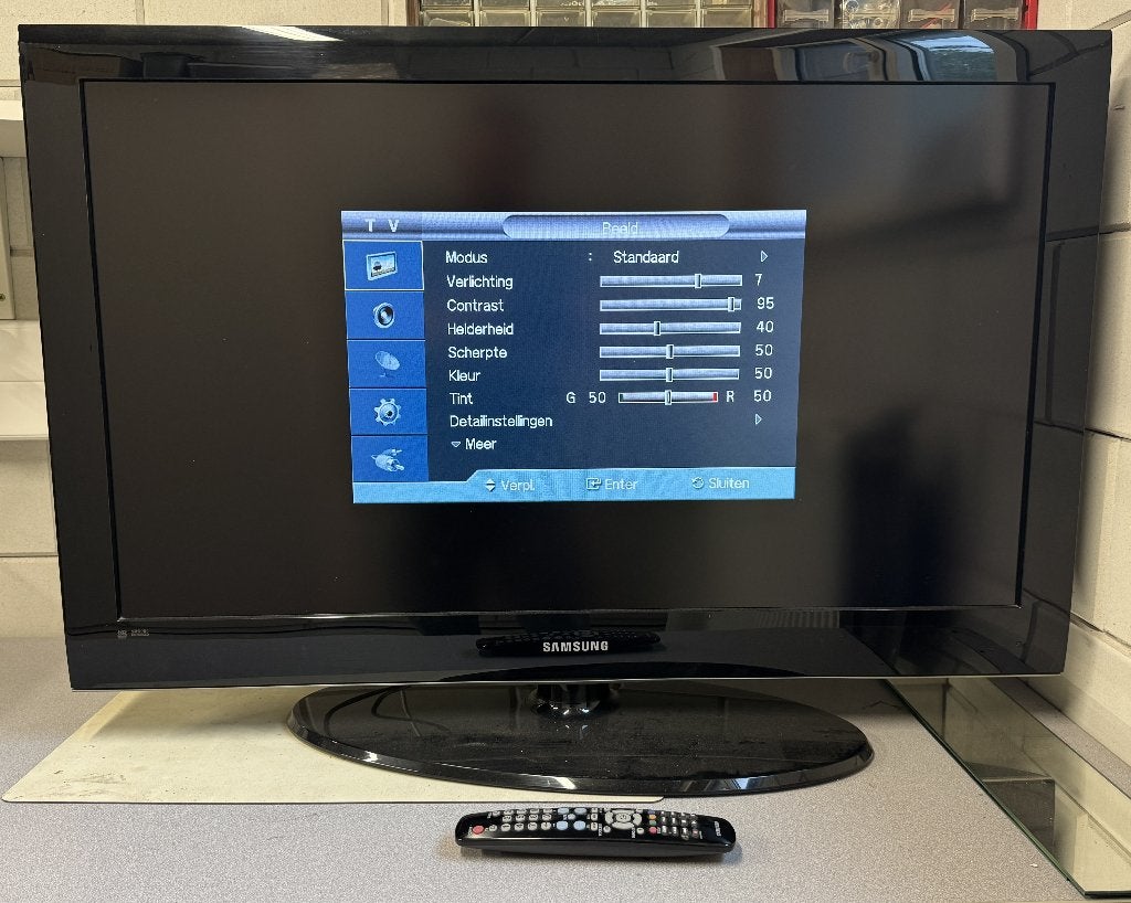 Televisie, Audio, Tv en Foto, Ophalen, Gebruikt, LCD, Samsung